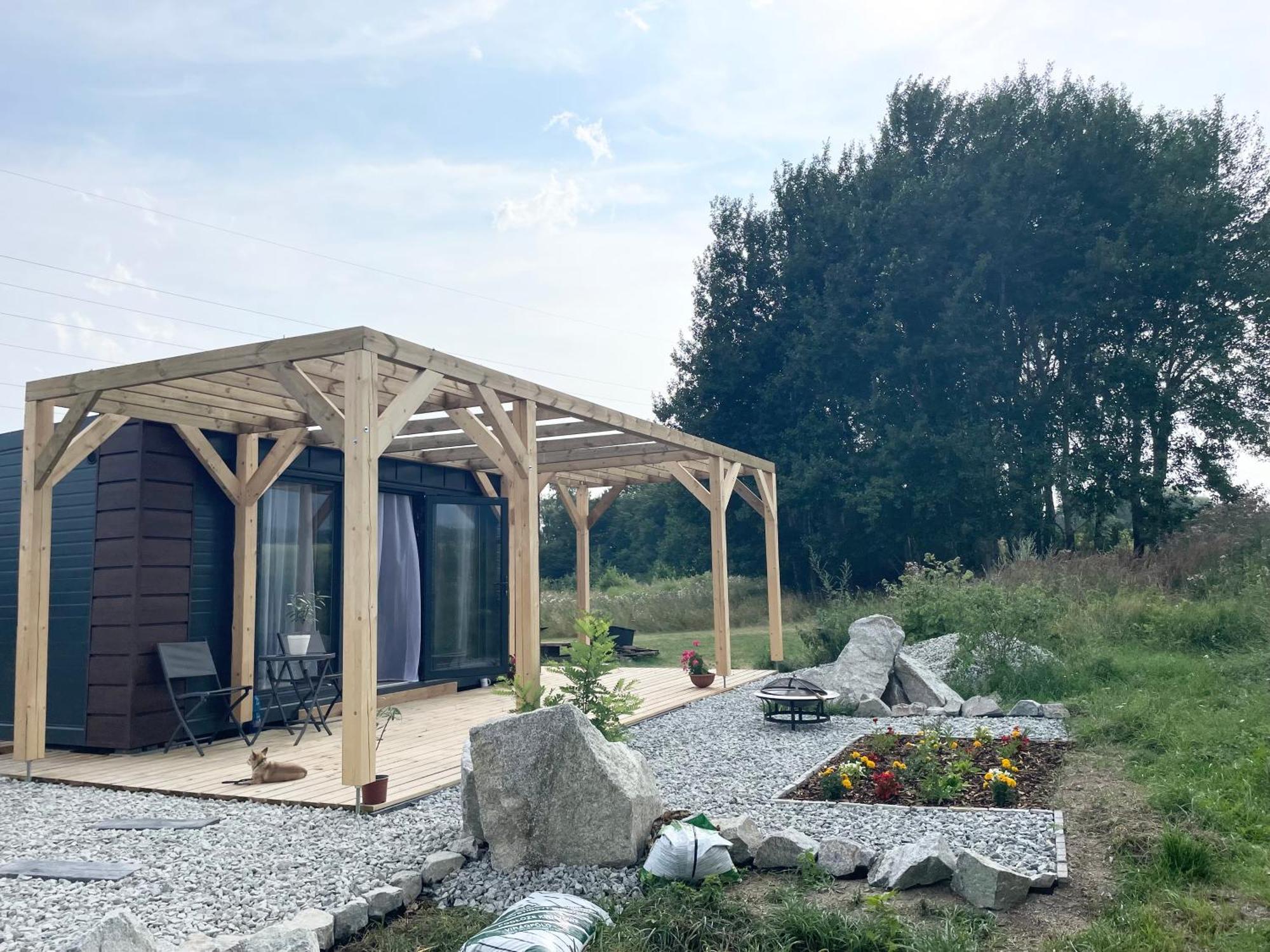 TuranyTiny House With Mountain Viewsアパートメント エクステリア 写真